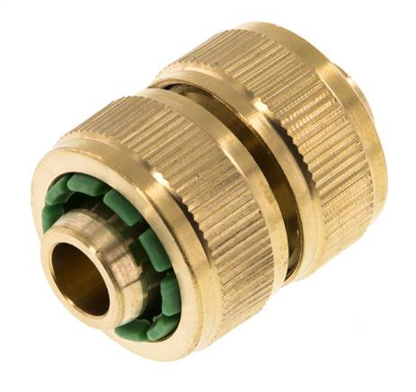 GARDENA Style Schlauchreparator aus Messing 13 mm (1/2")