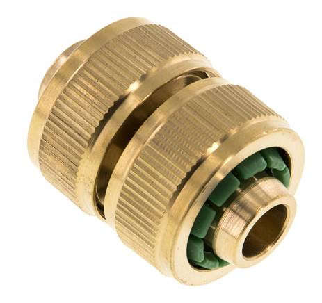 GARDENA Style Schlauchreparator aus Messing 13 mm (1/2")