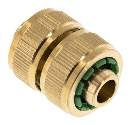 GARDENA Style Schlauchreparator aus Messing 13 mm (1/2")