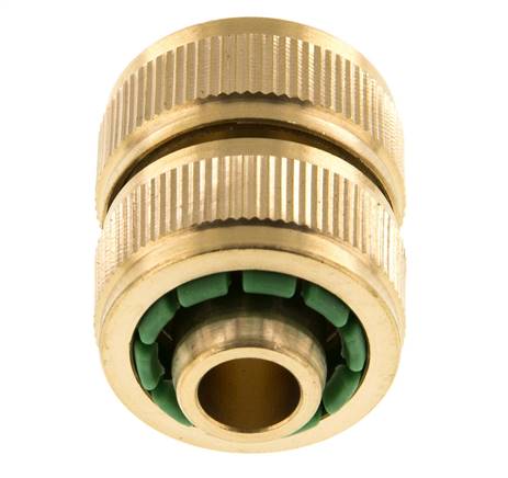 GARDENA Style Schlauchreparator aus Messing 13 mm (1/2")