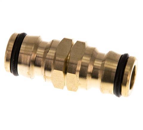 Messing 2x Gartenschlauchstecker [2 Stück]