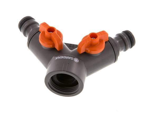 PP GARDENA Verteiler G 3/4 Zoll Innengewinde Kugelhahn