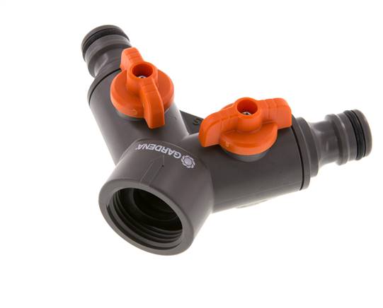 PP GARDENA Verteiler G 3/4 Zoll Innengewinde Kugelhahn