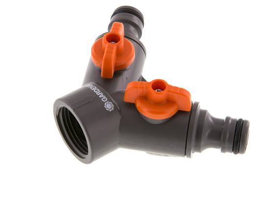 PP GARDENA Verteiler G 3/4 Zoll Innengewinde Kugelhahn