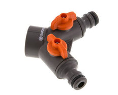 PP GARDENA Verteiler G 3/4 Zoll Innengewinde Kugelhahn