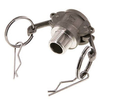 Camlock DN 15 (1/2'') Edelstahlkupplung R 1/2'' Außengewinde Typ B MIL-C-27487