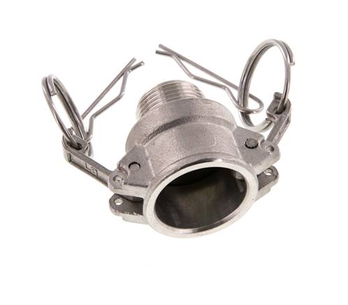 Camlock DN 20 (3/4'') Edelstahlkupplung R 3/4'' Außengewinde Typ B MIL-C-27487