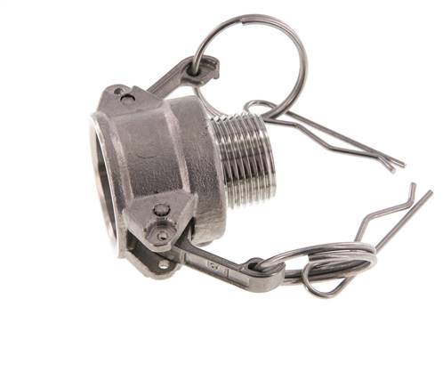 Camlock DN 20 (3/4'') Edelstahlkupplung R 3/4'' Außengewinde Typ B MIL-C-27487