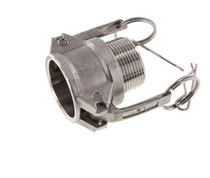 Camlock DN 32 (1 1/4'') Edelstahlkupplung R 1 1/4'' Außengewinde Typ B MIL-C-27487