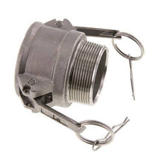 Camlock DN 50 (2'') Edelstahlkupplung R 2'' Außengewinde Typ B MIL-C-27487