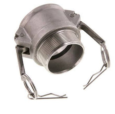 Camlock DN 50 (2'') Edelstahlkupplung R 2'' Außengewinde Typ B MIL-C-27487