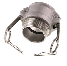 Camlock DN 50 (2'') Edelstahlkupplung R 2'' Außengewinde Typ B MIL-C-27487