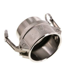 Camlock DN 75 (3'') Edelstahlkupplung R 3'' Außengewinde Typ B MIL-C-27487