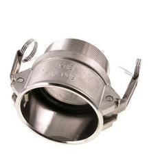 Camlock DN 75 (3'') Edelstahlkupplung R 3'' Außengewinde Typ B MIL-C-27487