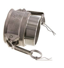 Camlock DN 75 (3'') Edelstahlkupplung R 3'' Außengewinde Typ B MIL-C-27487