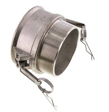 Camlock DN 90 (4'') Edelstahlkupplung R 4'' Außengewinde Typ B MIL-C-27487