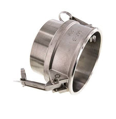 Camlock DN 90 (4'') Edelstahlkupplung R 4'' Außengewinde Typ B MIL-C-27487