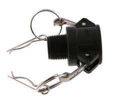 Camlock DN 20 (3/4'') Polypropylen-Kupplung R 3/4'' Außengewinde Typ B MIL-C-27487
