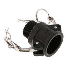 Camlock DN 25 (1'') Polypropylen-Kupplung R 1'' Außengewinde Typ B MIL-C-27487