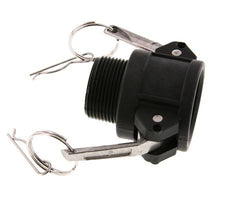 Camlock DN 32 (1 1/4'') Polypropylen-Kupplung R 1 1/4'' Außengewinde Typ B MIL-C-27487