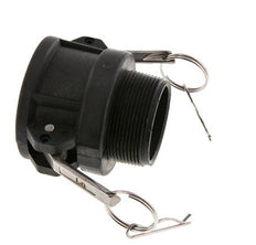 Camlock DN 50 (2'') Polypropylen-Kupplung R 2'' Außengewinde Typ B MIL-C-27487