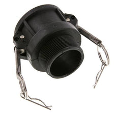 Camlock DN 50 (2'') Polypropylen-Kupplung R 2'' Außengewinde Typ B MIL-C-27487