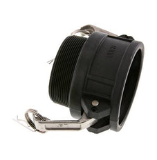 Camlock DN 75 (3'') Polypropylen-Kupplung R 3'' Außengewinde Typ B MIL-C-27487