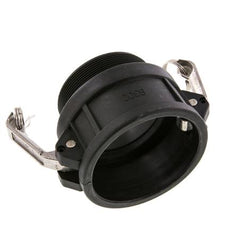 Camlock DN 75 (3'') Polypropylen-Kupplung R 3'' Außengewinde Typ B MIL-C-27487