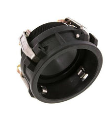 Camlock DN 90 (4'') Polypropylen-Kupplung R 4'' Außengewinde Typ B MIL-C-27487
