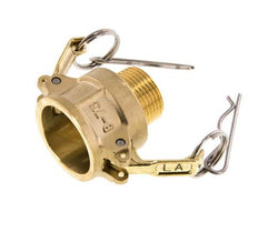 Camlock DN 20 (3/4'') Messing-Kupplung R 3/4'' Außengewinde Typ B MIL-C-27487