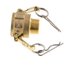 Camlock DN 20 (3/4'') Messing-Kupplung R 3/4'' Außengewinde Typ B MIL-C-27487