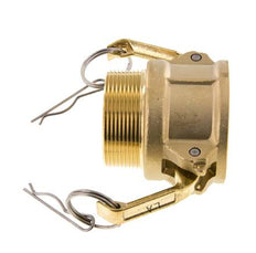 Camlock DN 50 (2'') Messing-Kupplung R 2'' Außengewinde Typ B MIL-C-27487