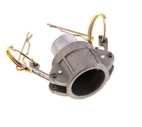 Camlock DN 20 (3/4'') Aluminium-Kupplung R 3/4'' Außengewinde Typ B MIL-C-27487