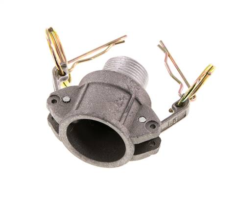 Camlock DN 20 (3/4'') Aluminium-Kupplung R 3/4'' Außengewinde Typ B MIL-C-27487