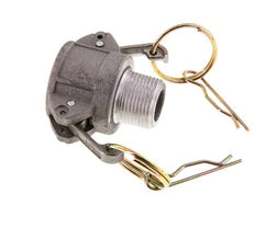 Camlock DN 20 (3/4'') Aluminium-Kupplung R 3/4'' Außengewinde Typ B MIL-C-27487