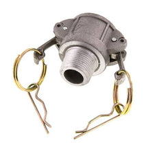 Camlock DN 20 (3/4'') Aluminium-Kupplung R 3/4'' Außengewinde Typ B MIL-C-27487