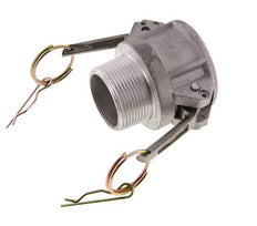 Camlock DN 40 (1 1/2'') Aluminium-Kupplung R 1 1/2'' Außengewinde Typ B MIL-C-27487
