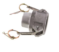 Camlock DN 40 (1 1/2'') Aluminium-Kupplung R 1 1/2'' Außengewinde Typ B MIL-C-27487