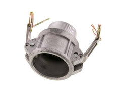 Camlock DN 40 (1 1/2'') Aluminium-Kupplung R 1 1/2'' Außengewinde Typ B MIL-C-27487