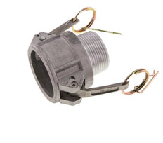 Camlock DN 40 (1 1/2'') Aluminium-Kupplung R 1 1/2'' Außengewinde Typ B MIL-C-27487