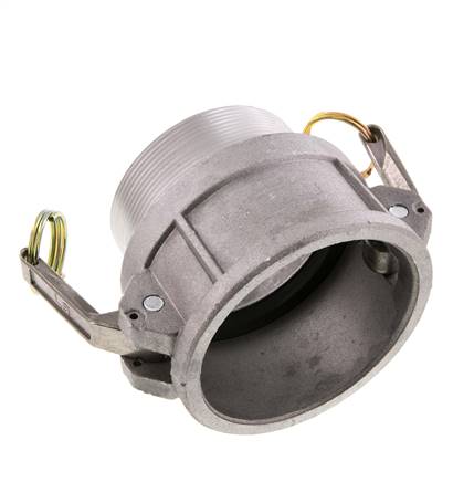 Camlock DN 75 (3'') Aluminium-Kupplung R 3'' Außengewinde Typ B MIL-C-27487