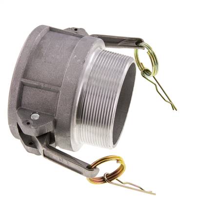 Camlock DN 75 (3'') Aluminium-Kupplung R 3'' Außengewinde Typ B MIL-C-27487