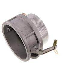 Camlock DN 90 (4'') Aluminium-Kupplung R 4'' Außengewinde Typ B MIL-C-27487