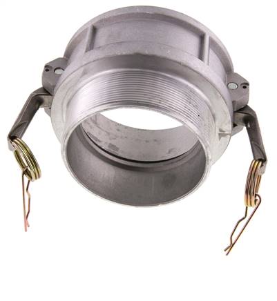 Camlock DN 90 (4'') Aluminium-Kupplung R 4'' Außengewinde Typ B MIL-C-27487