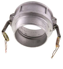 Camlock DN 90 (4'') Aluminium-Kupplung R 4'' Außengewinde Typ B MIL-C-27487