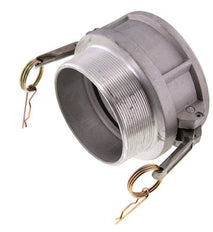 Camlock DN 90 (4'') Aluminium-Kupplung R 4'' Außengewinde Typ B MIL-C-27487