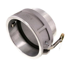 Camlock DN 140 (6'') Aluminium-Kupplung R 6'' Außengewinde Typ B MIL-C-27487