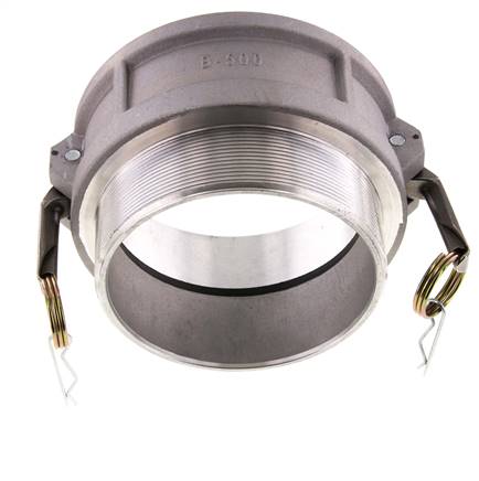 Camlock DN 140 (6'') Aluminium-Kupplung R 6'' Außengewinde Typ B MIL-C-27487