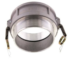 Camlock DN 140 (6'') Aluminium-Kupplung R 6'' Außengewinde Typ B MIL-C-27487