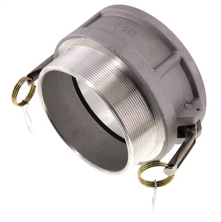 Camlock DN 140 (6'') Aluminium-Kupplung R 6'' Außengewinde Typ B MIL-C-27487